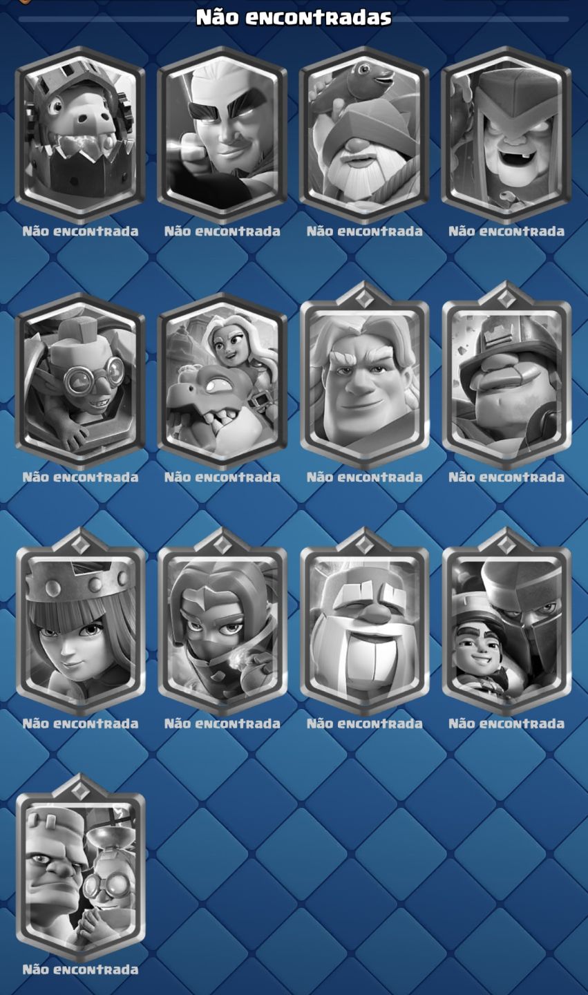 CONTA CLASH ROYALE (UPADA A MÃO)