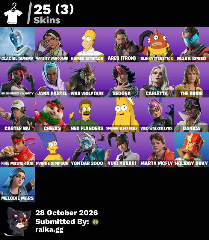 CONTA FORTNITE FULL ACESSO 25 SKINS