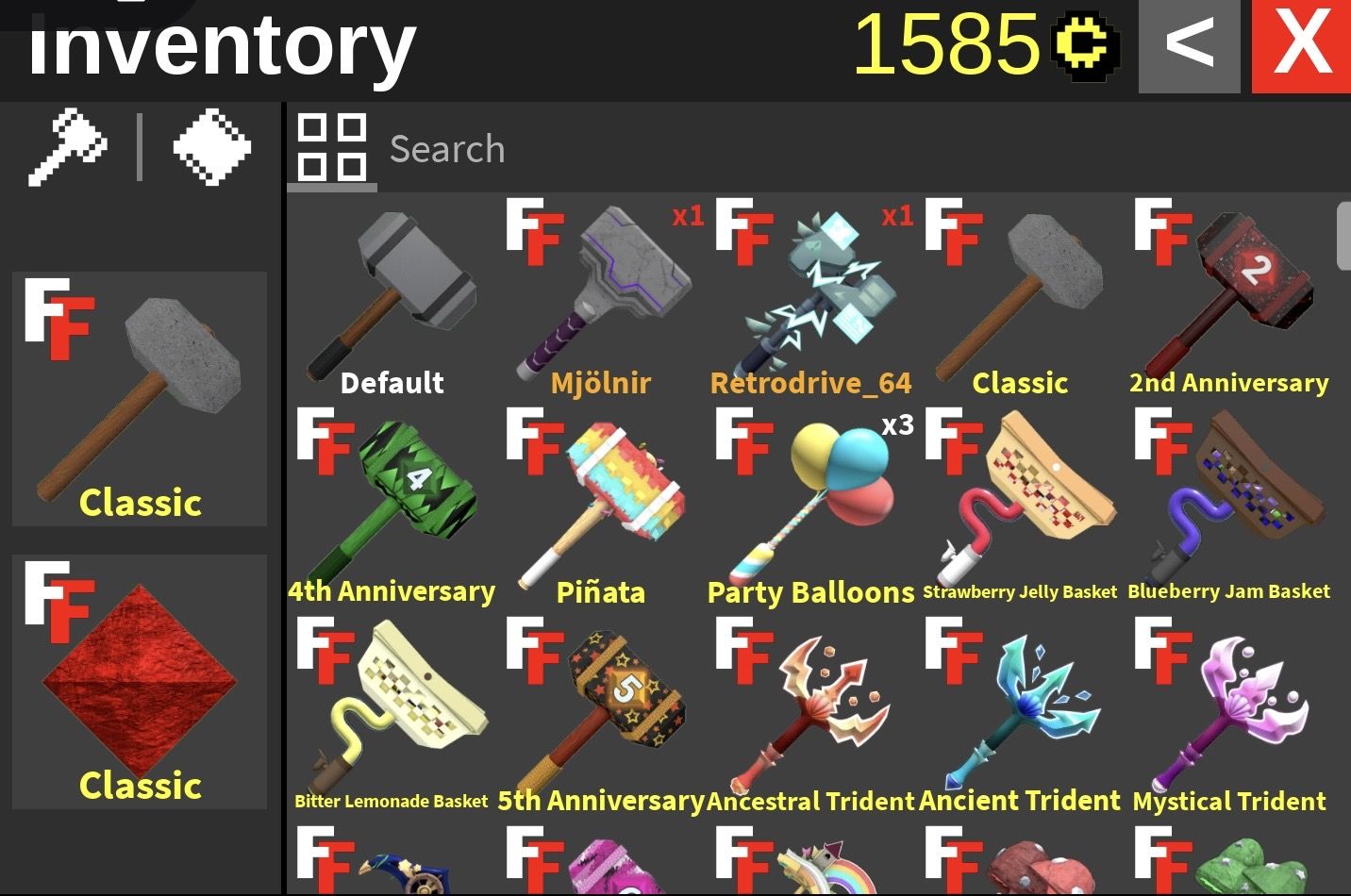 Conta Roblox com korblox, 5k face e FTF. Tem +55K Robux gastos e muitos itens
