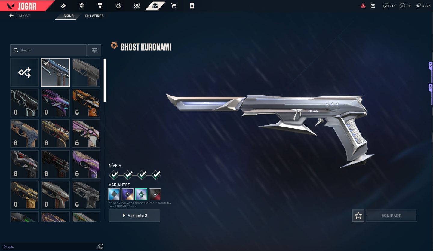 CONTA VALORANT COM SKINS RARAS | Vandal Singularidade + Phantom Reconhecimento