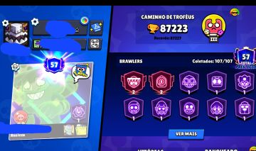 Conta Brawl Stars | 87K Troféus
