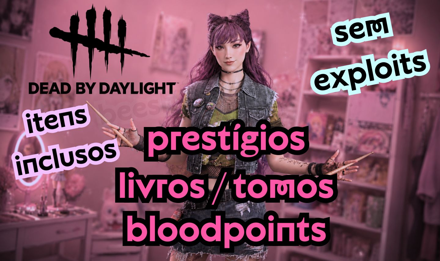 FARMS DE PRESTÍGIOS | LIVROS | BLOODPOINTS | DEAD BY DAYLIGHT