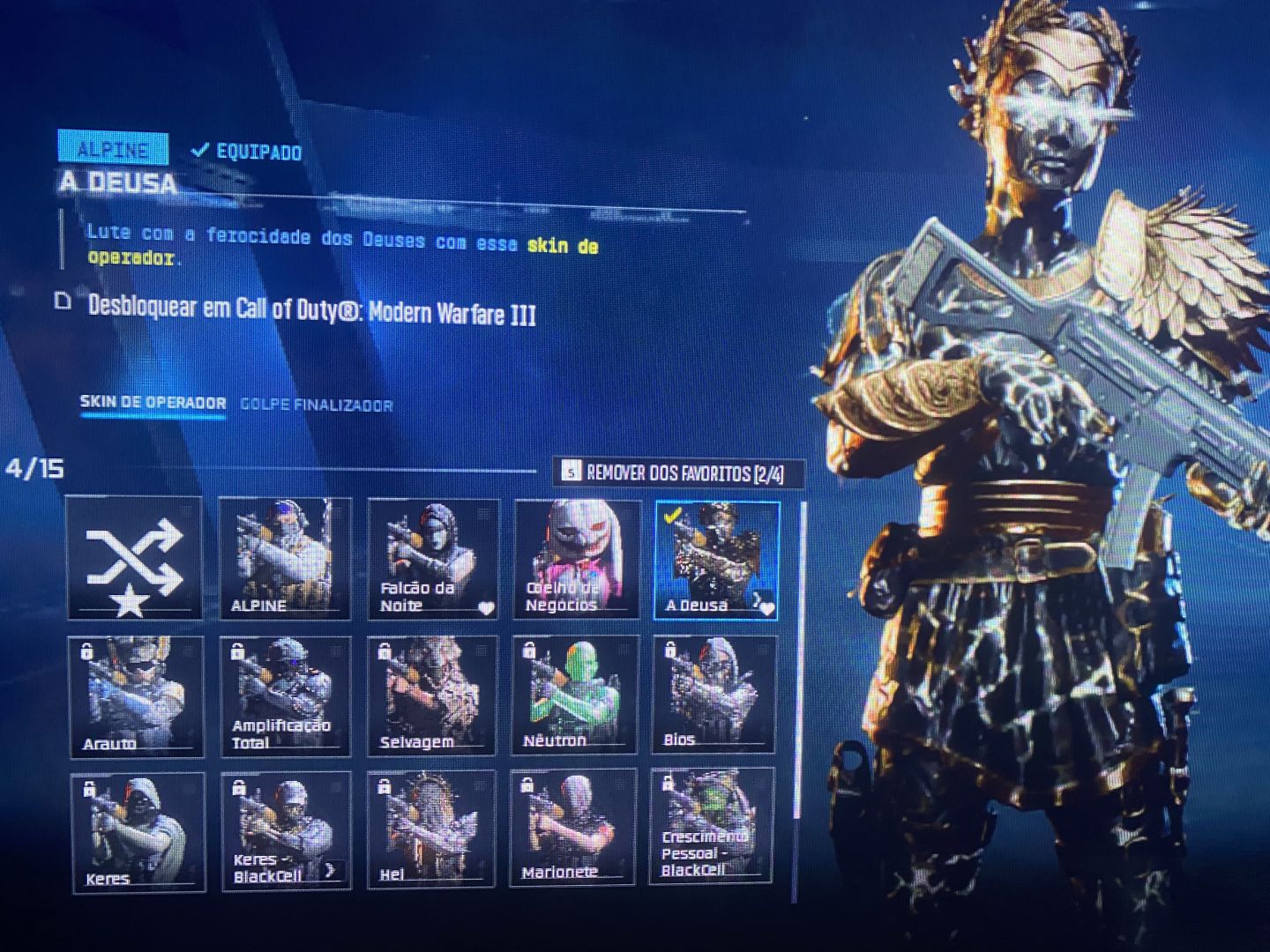 Conta warzone top com varias skins valeria iceflow dentre outras