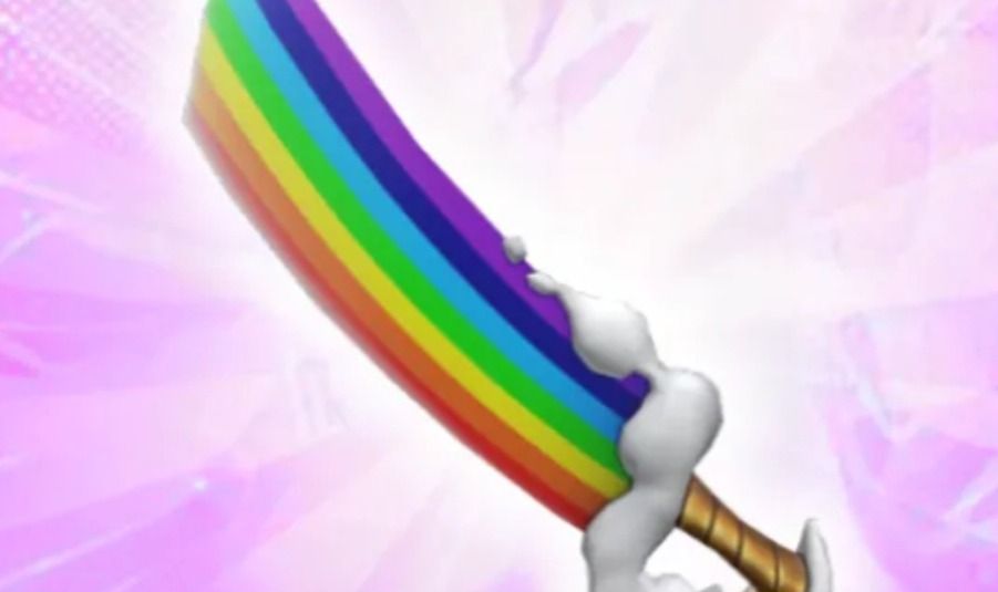 Rainbow faca mm2 super barato!!!!