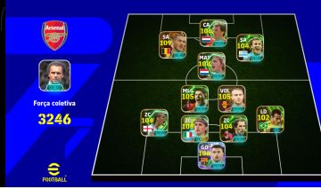 Conta efootball top , várias craques épicos !