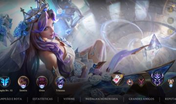 Contas wild Rift desafiante e GM