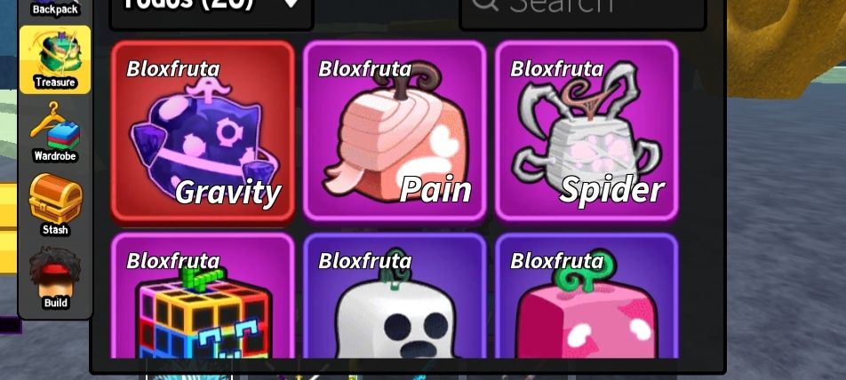 [MENOR PREÇO DA GG MAX] CONTA BLOX FRUITS LVL 2800 + GRAVITY NO INVENTÁRIO