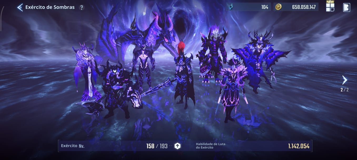 CONTA SOLO LEVELING: ARISE. LV 153, MYRO T2, POWER 4 KK E MEIO