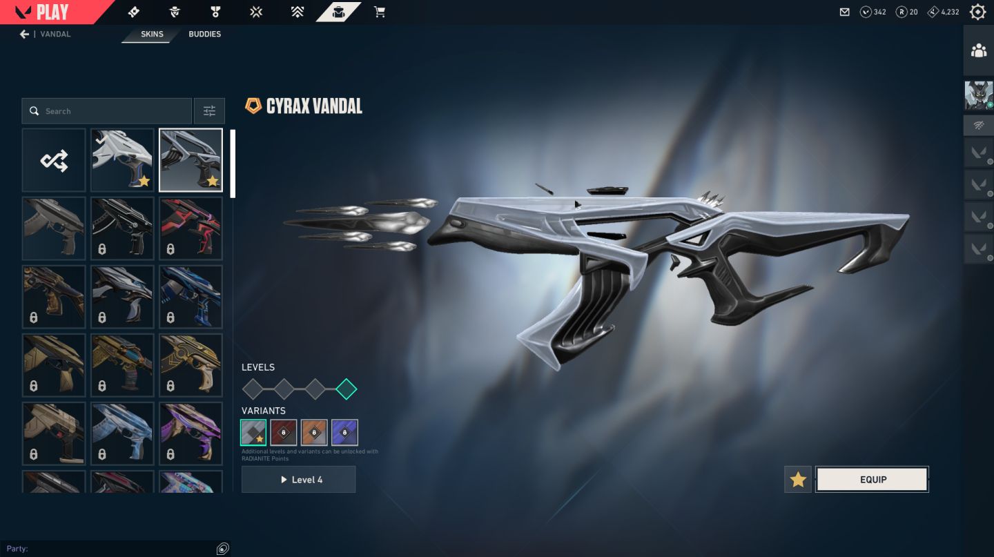 Conta Valorant Full Acesso | Lvl 50 | Vct Karambit 25 | Pct Cyrax | Pct Araxys +
