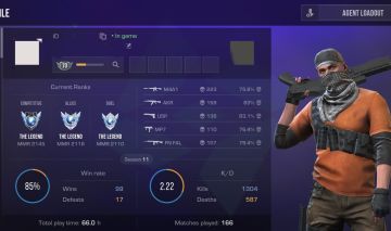 STANDOFF 2 | CONTA SMURF TRIPLE LEGEND