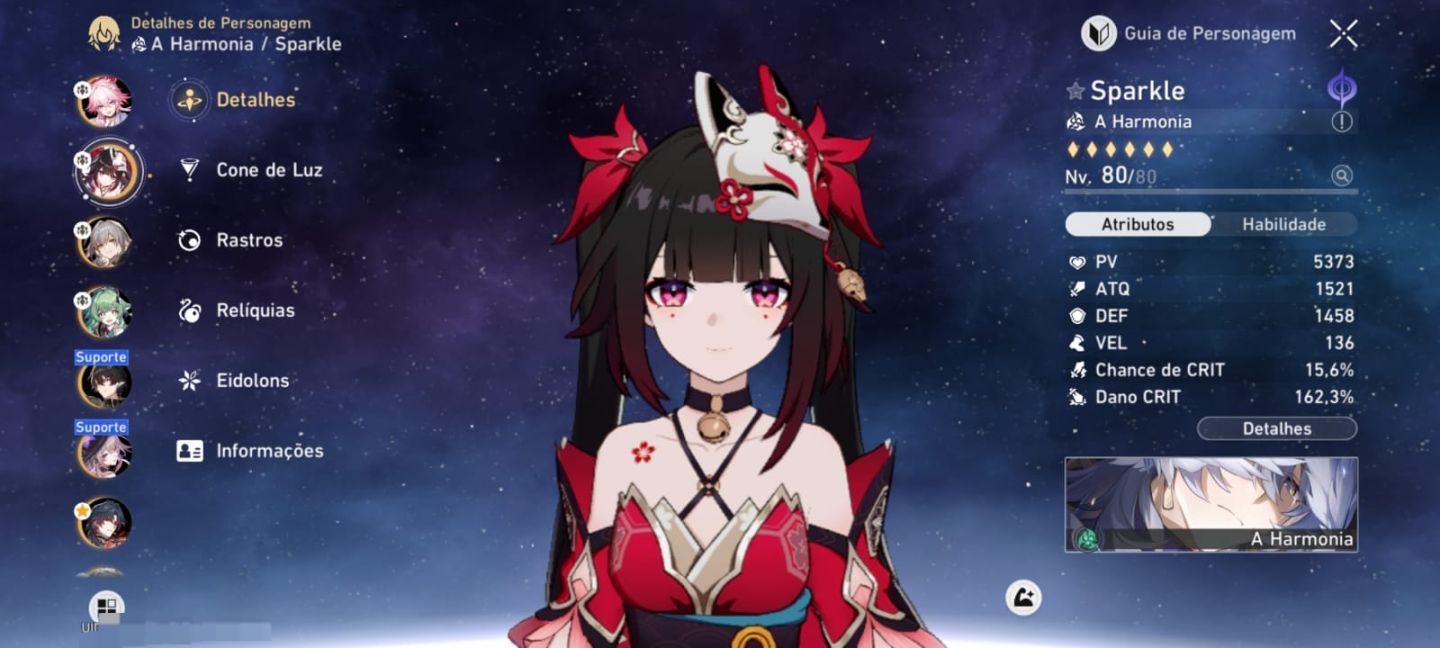 CONTA HONKAI STAR RAIL COM EVANESCIA E2S1 E BANNER GARANTIDO