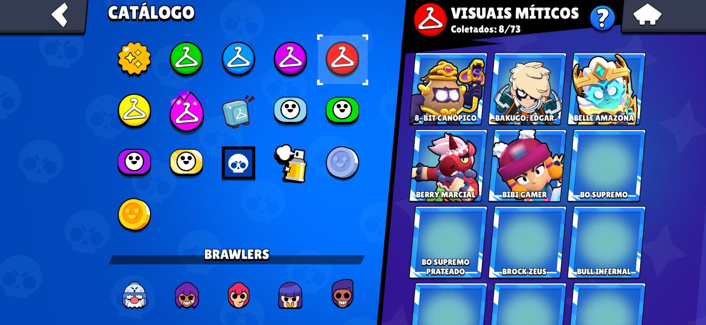 CONTA BRAWL STARS | 94 BRAWLERS | 17 HIPERCARGAS LVL 11 | GALE COMERCIANTE |
