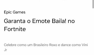 Código Emote "baila!" fortnite x vivo promoção