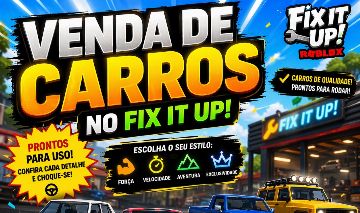 CARROS RAROS NO FIX IT UP! [Consertar - Fix it Up - Roblox]