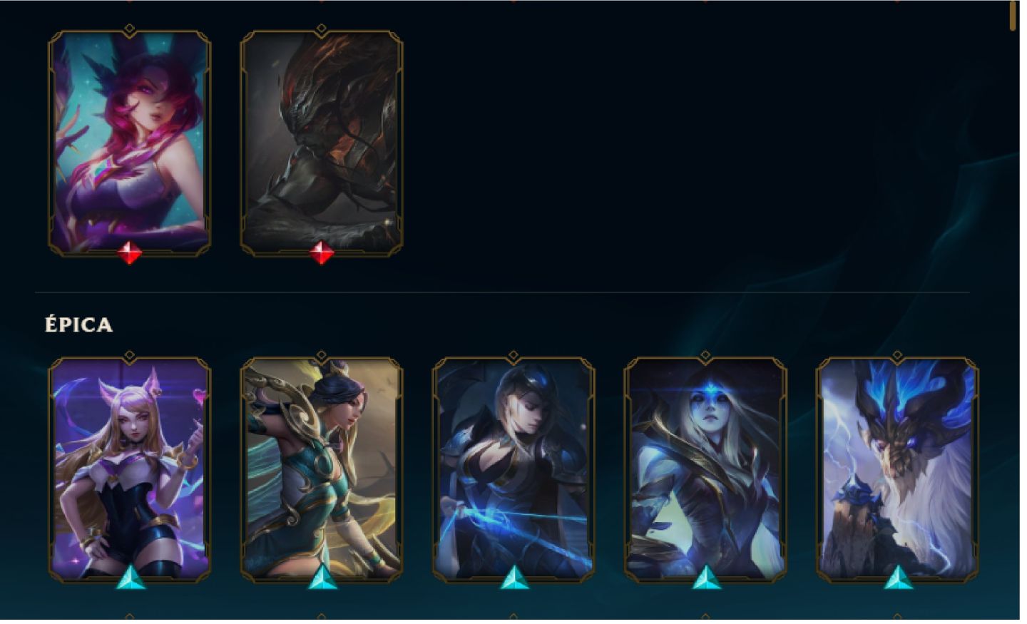 CONTA LOL + VALORANT | LVL 465 | ESMERALDA III | 277 SKINS