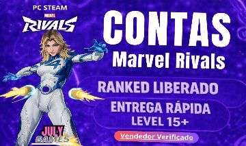[PROMOÇÃO] Marvel Rivals Contas com Ranked Liberado - Steam Full Acesso