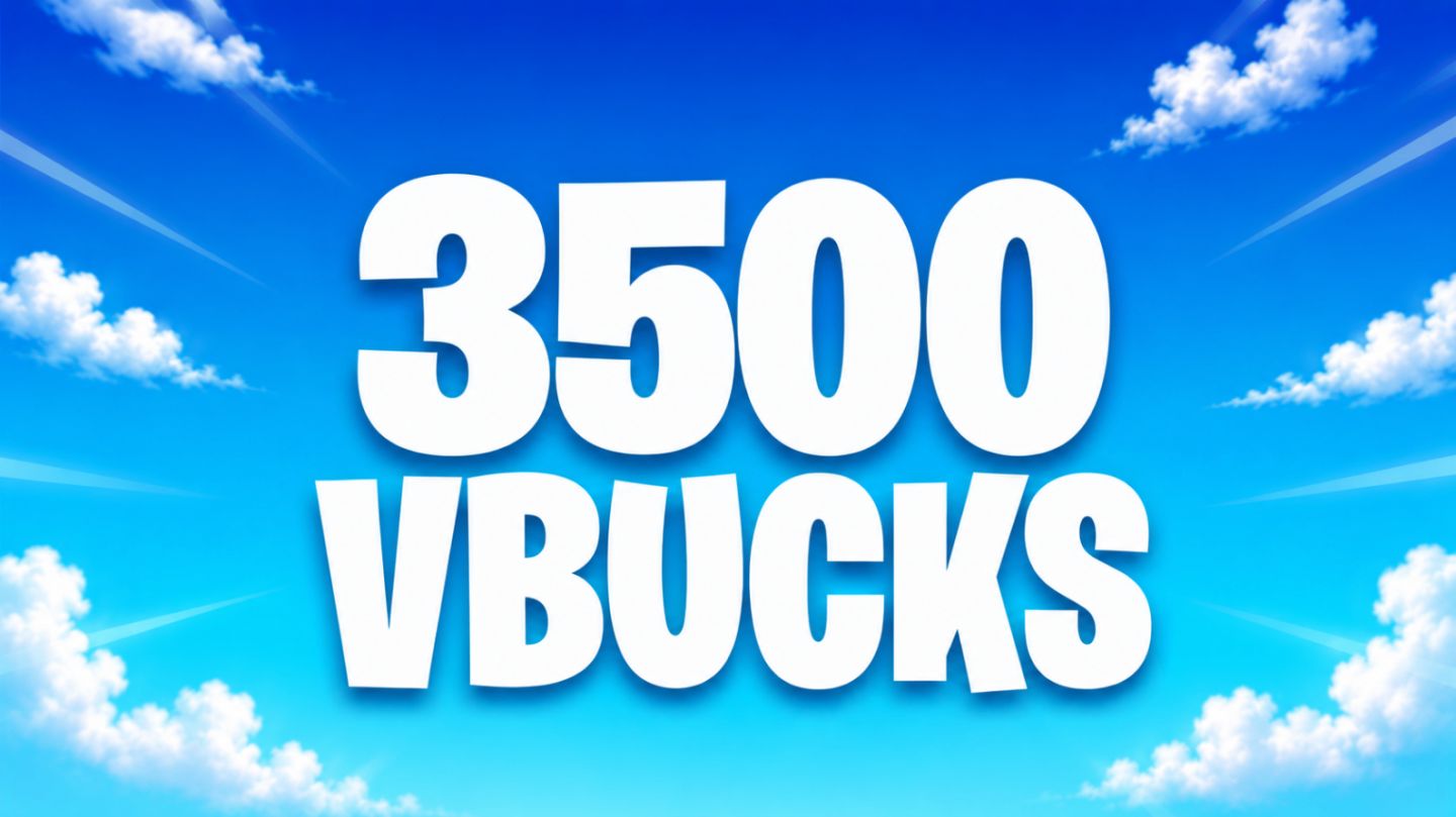 FORTNITE V-BUCKS / 100 ATÉ 3500 / MELHOR DO SITE