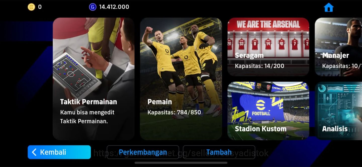 CONTA EFOOTBALL 3228 FC | MESSI 110 | ZICO 106 | ETO'O 103 | 14.4M GP | KLOPP