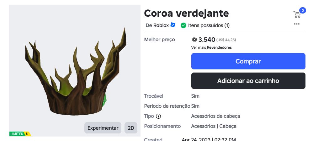 CONTA KORBLOX- 8 LIMITEDS- 129offsales- Upada no blox fruits e Adopt me