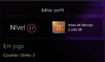 CONTA STEAM 22 ANOS COM CS PRIME PRIMEIRO EMAIL