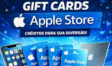 GIFT CARD APPLE STORE 20REAIS - LEIA A DESCRIÇÃO - MELHOR PREÇO DA GGMAX