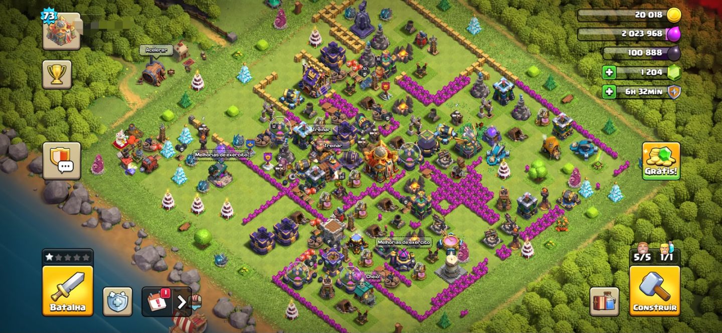 Em Oferta!! - Clash Of Clans Contas com os Maiores Lvl de Cc & Cv Fulls