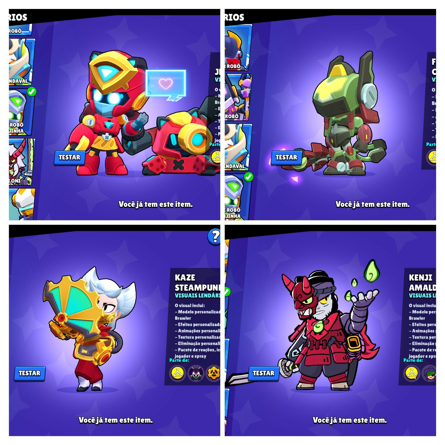 CONTA BRAW 52K | 50 PERSONAGENS NÍVEL 11 / MAIS DE 370 SKINS TOPS / FAMA SOLAR 1