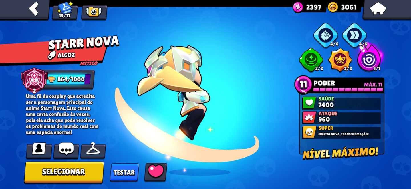 Conta Brawl stars rara