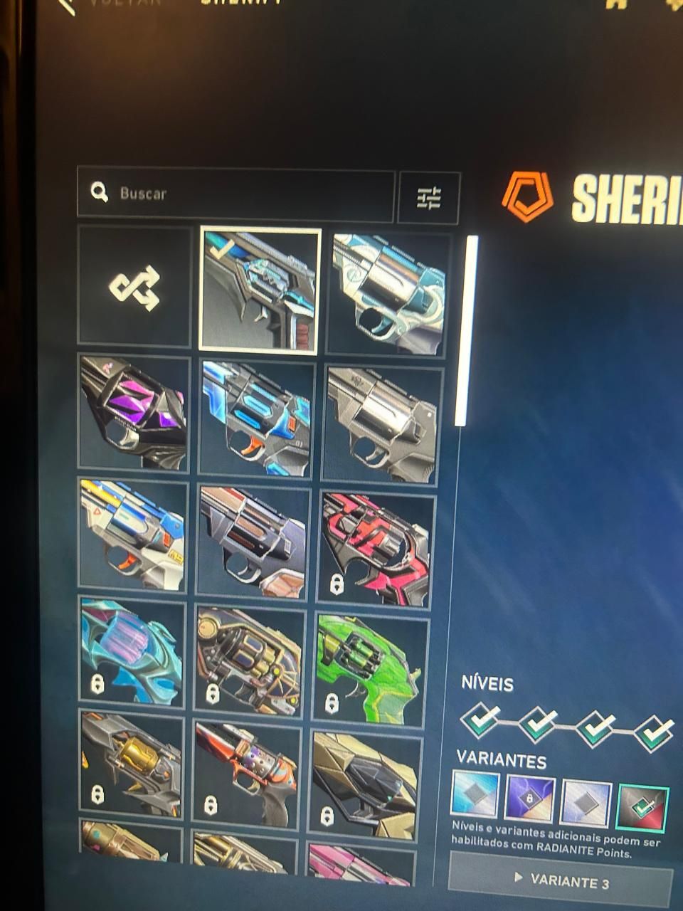 CONTA RIOT VALORANT GOLD e LOL nv. 170 - + SKINS
