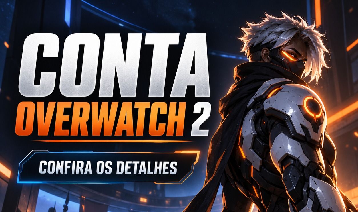 CONTA OVERWATCH 2 | +50 SKINS | + Personagens Miticos