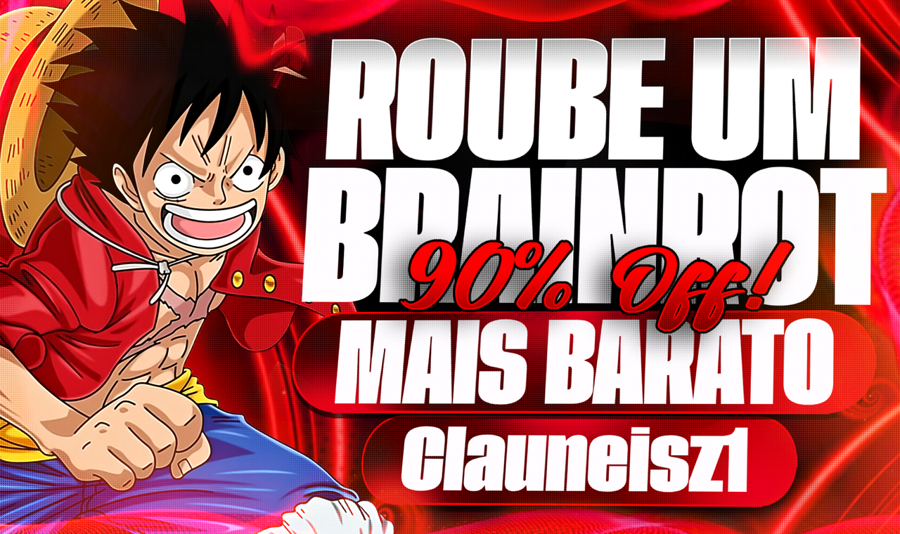 (BLACKFRIDAY PROMOÇÃO 90%Off)BRAINROTS SUPER BARATOS E MT OP ROUBE UM BRAINROT