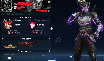 CONTA BLOODSTRIKE COM 3 ETERNAS E 3 FACAS.... PREÇO DE DESAPEGO.