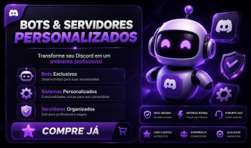 Transforme seu Discord com Servidores Personalizados e Bots Exclusivos