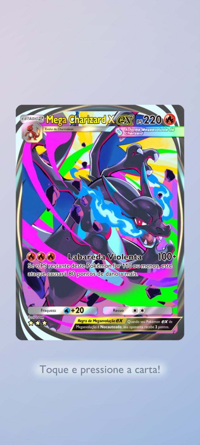 Conta Pokémon tcg