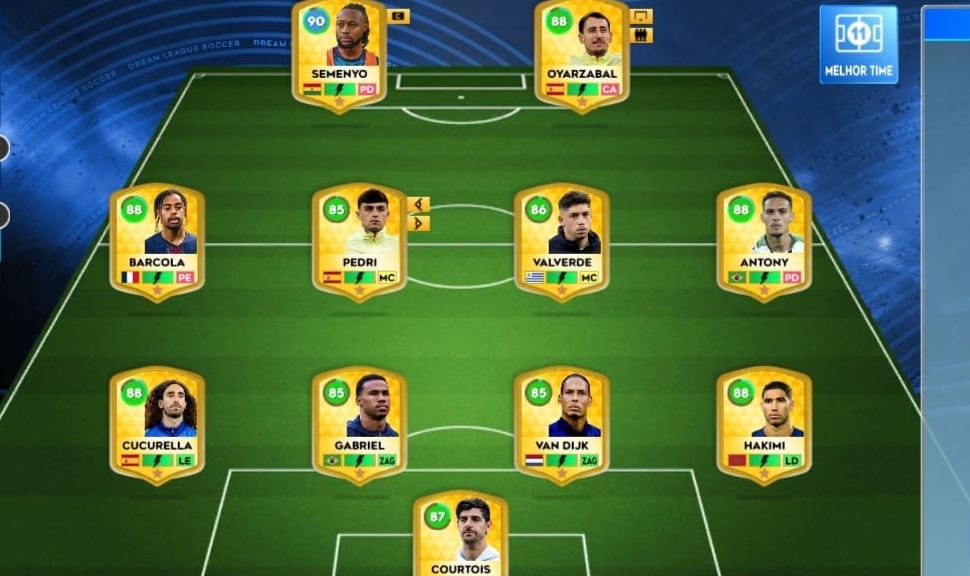 Dream League Soccer 26 (DLS) - Conta Semi-upada com os Melhores.