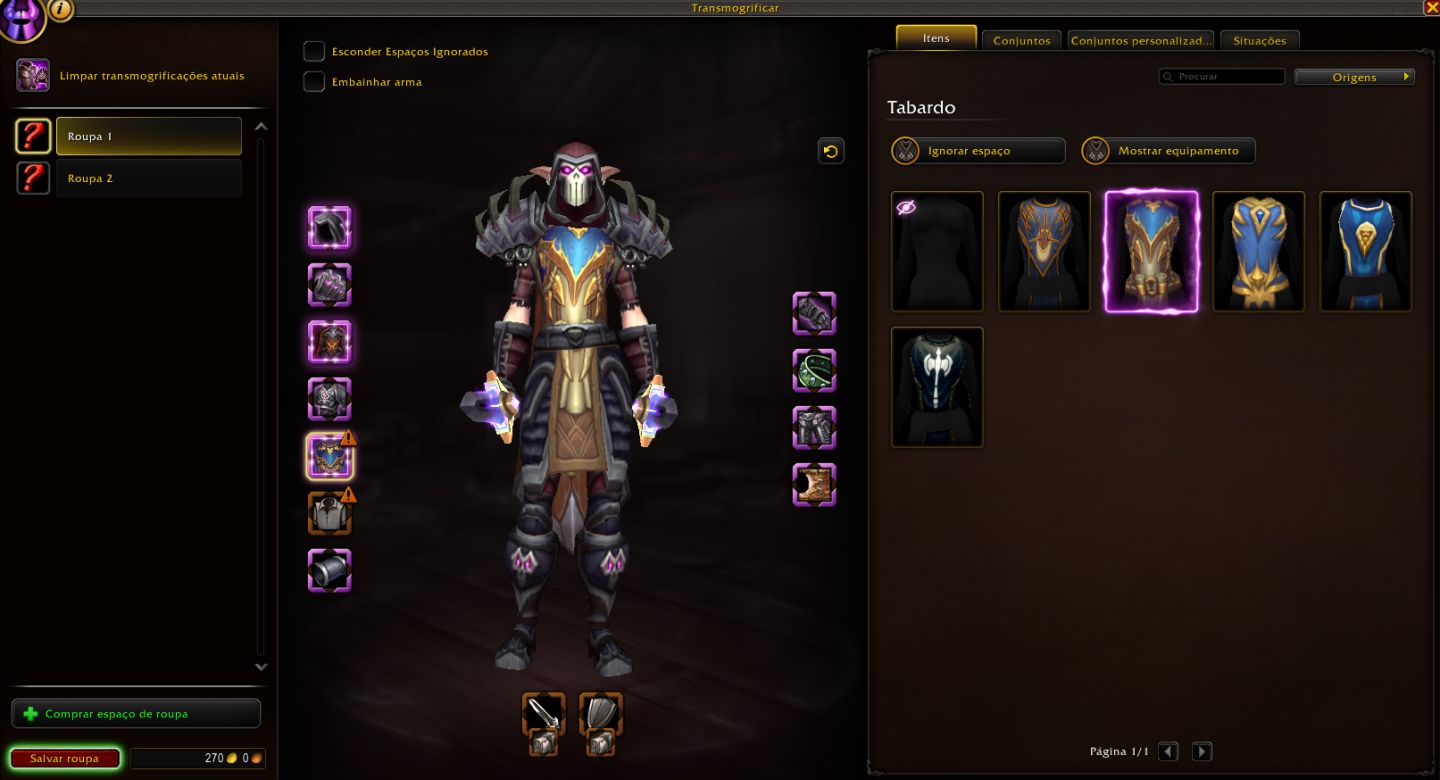 Conta World of Warcraft com 5 Meses de tempo de jogo.
