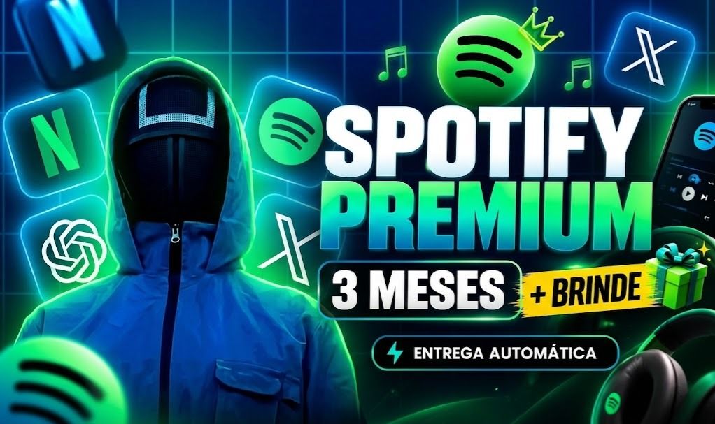 Spotify 3 Meses Convite Entrega Automatica