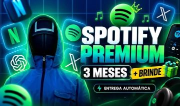 Spotify 3 Meses Convite Entrega Automatica