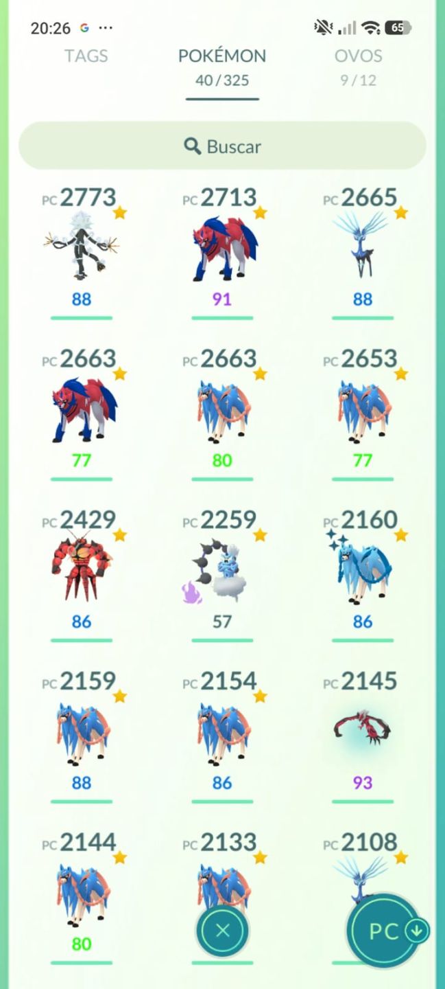 Conta Lvl 38 | Zacian e Xerneas Shiny + Pikachu Fundo