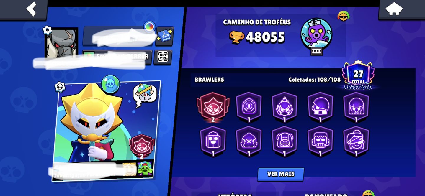 Conta de Brawl Stars
