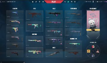 CONTA VALORANT FA MUITAS SKINS + R$1.3K GASTOS + 10% DESCONTO