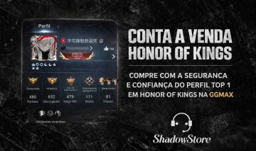 [CONTA ÉPICO] - HONOR OF KINGS | ENTREGA RÁPIDA