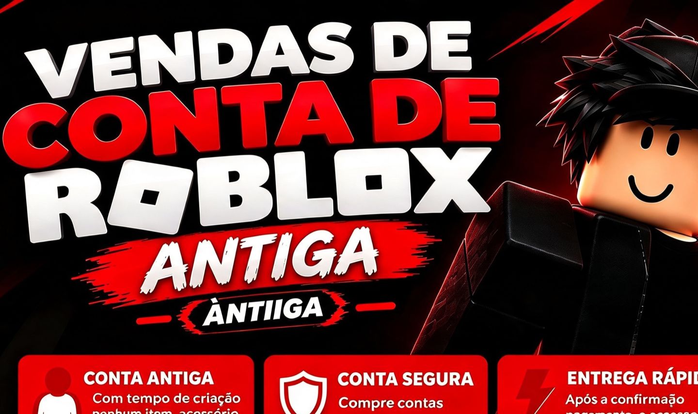 Conta de Roblox antiga, de 2013, PROMOÇÃO!!!