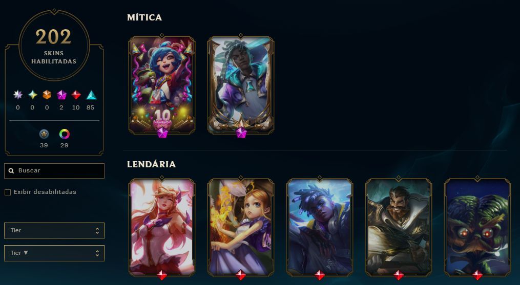 LEVEL 293 | 202 SKINS FULL CHAMP | FERRO 2 | FULL ACESSO