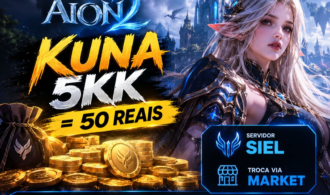 AION 2 SIEL 5 KK KINAH 50 R$