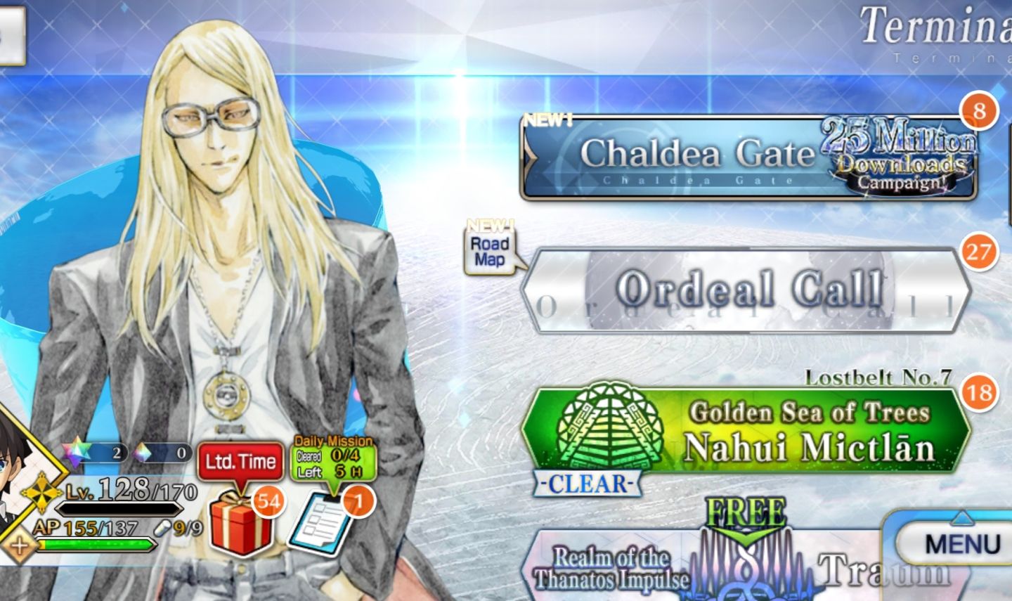 FGO NA OC1 | 9 SSR (20 NP) | Tezcatlipoca NP5 | Kukulkan NP5