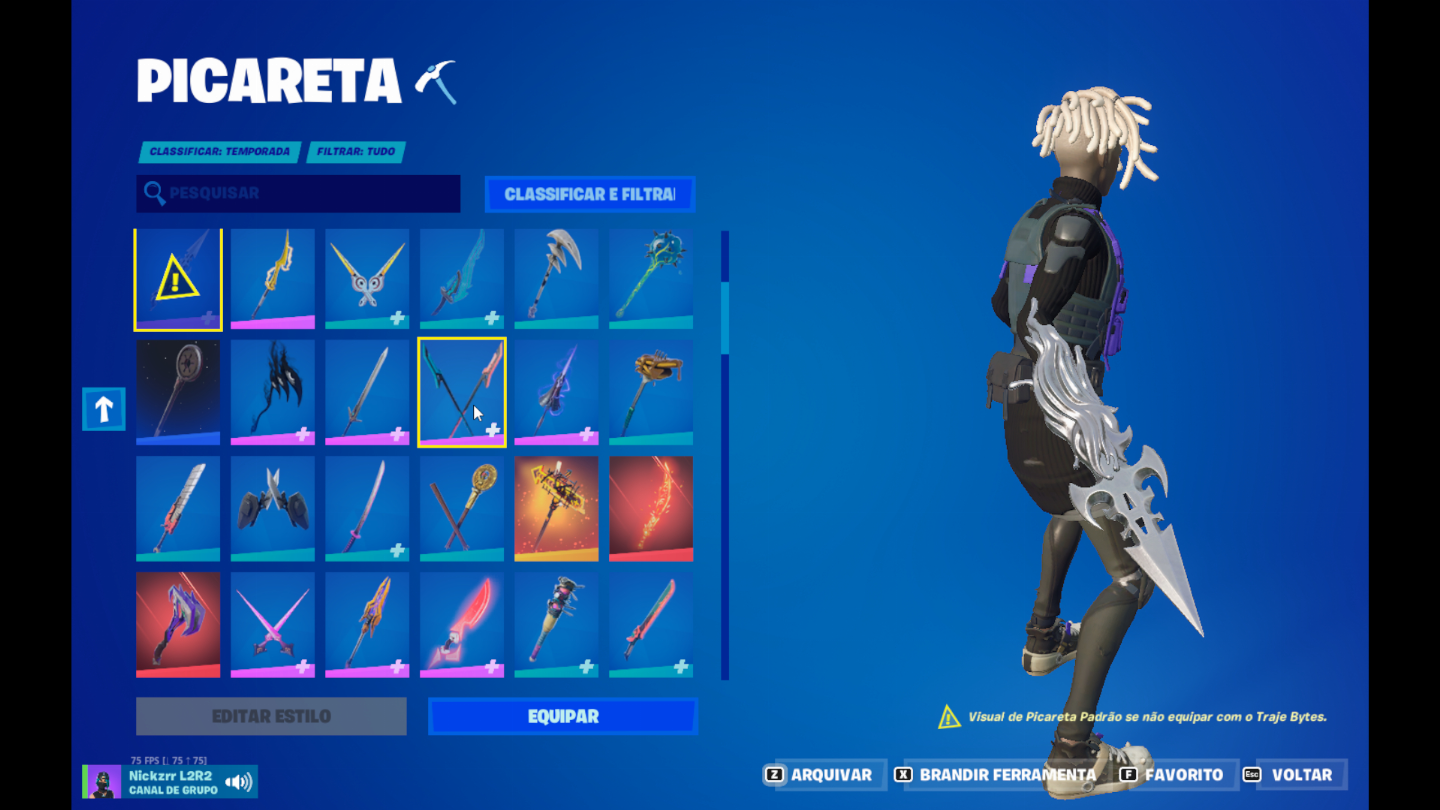 Conta de fortnite old + salve o mundo old + conta epic com 125 jogos