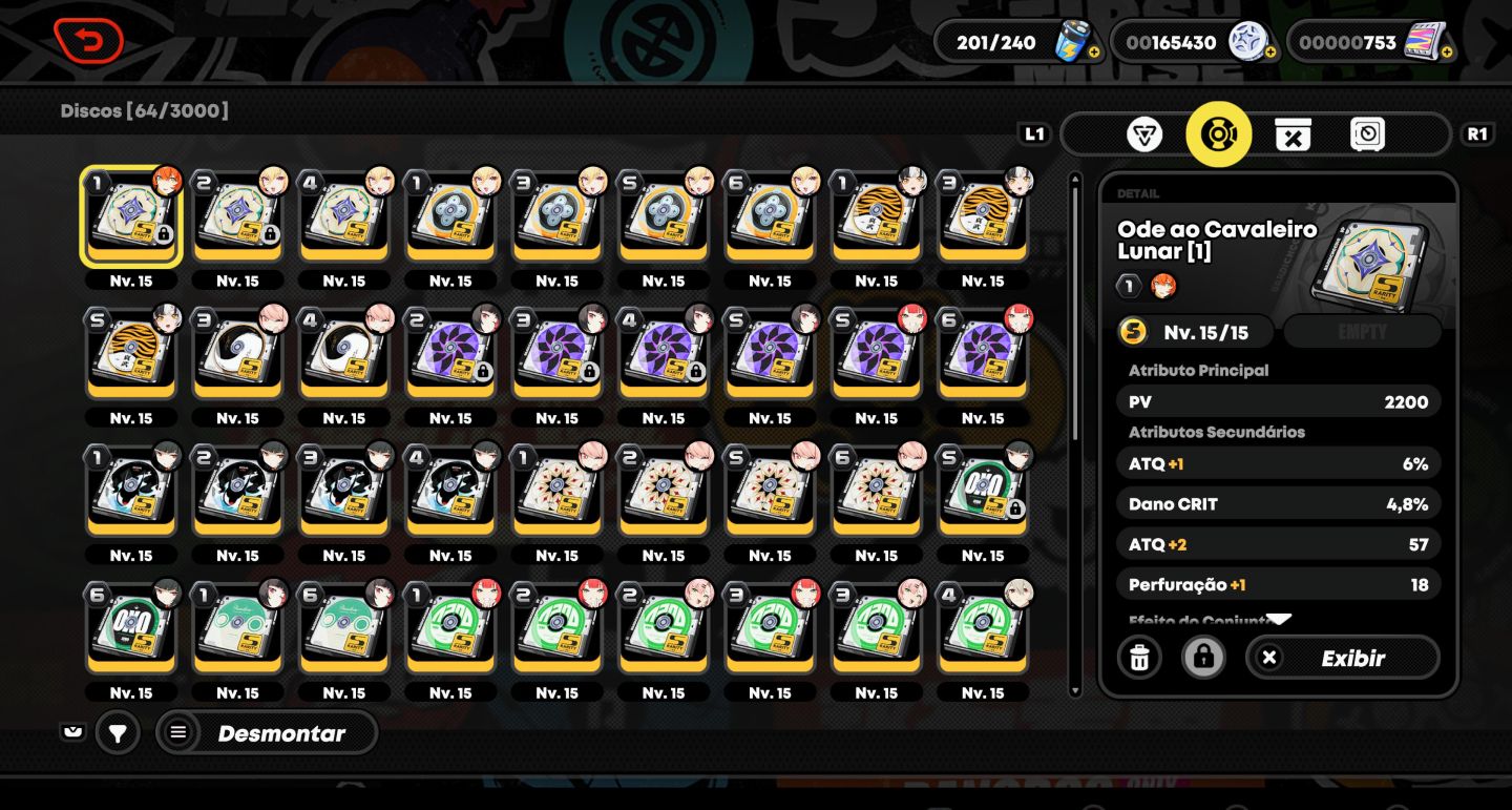 CONTA ZENLESS ZONE ZERO (ZZZ) - ENDGAME HIGH LEVEL