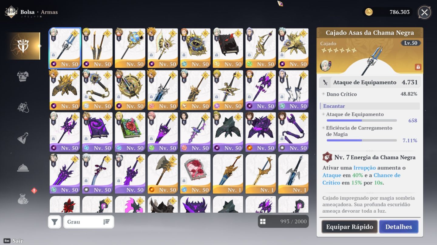 7DS ORIGIN CONTA END GAME BAN P10+