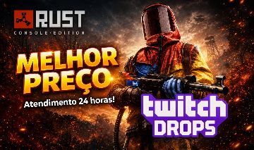 [MELHOR PREÇO] RUST TWITCH DROPS+48+49+50 - Cobrimos ofertas!